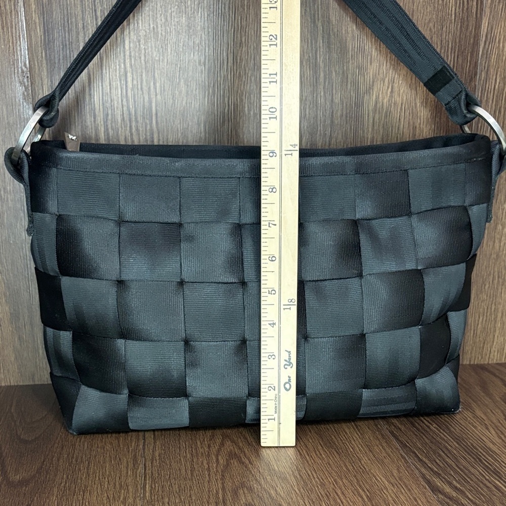 Harveys x Mercedes Benz Black Woven Seatbelt Shoulder Bag Rare Collab - Picture 12 of 16